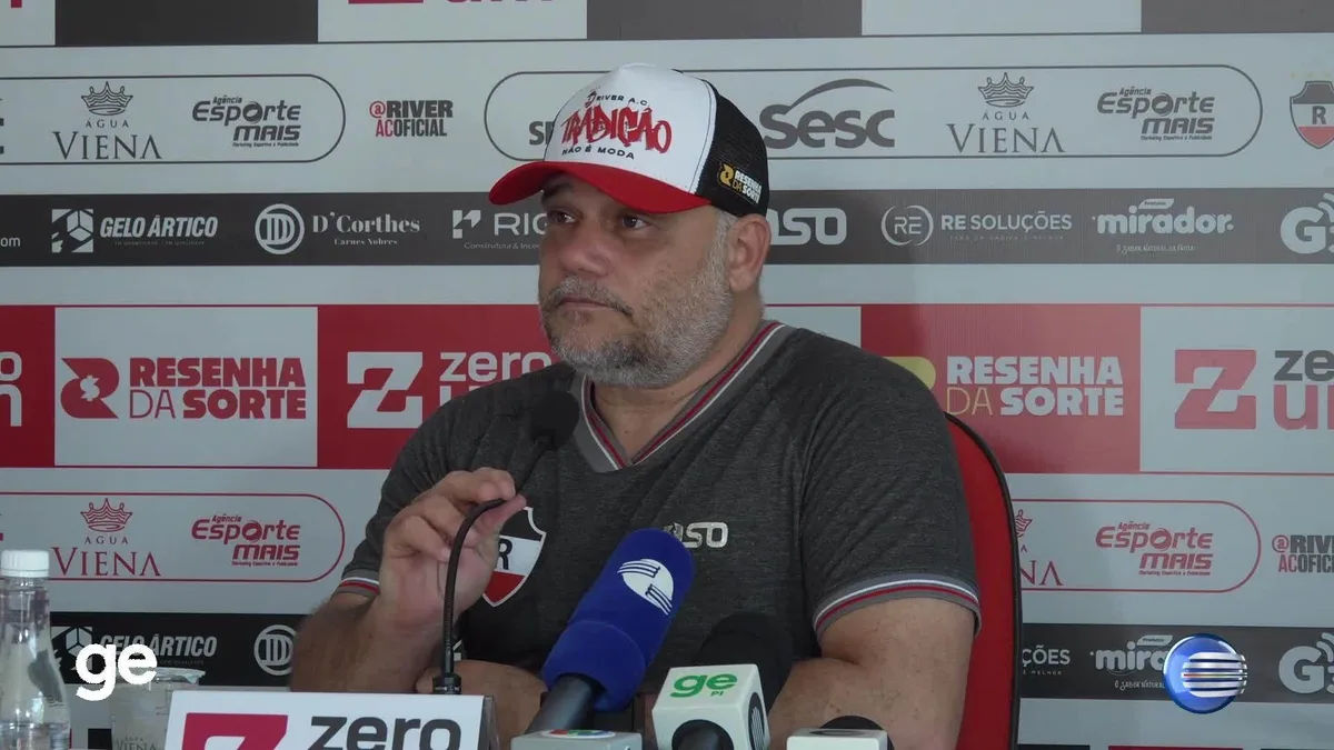 ▶️ Confira entrevistas coletivas do River-PI