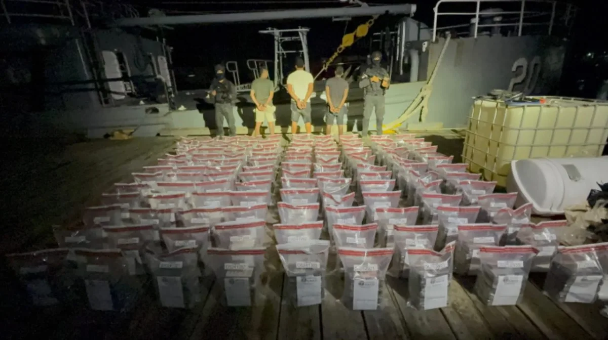 Venezolano cayó detenido durante incautación de 595 paquetes de cocaína en República Dominicana
