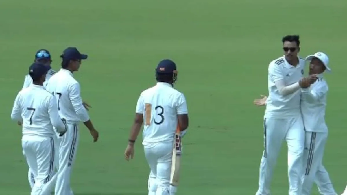 Vaibhav Sooryavanshi Sparks Speculation After Covering Jersey Number With Tape On Duleep Trophy Debut