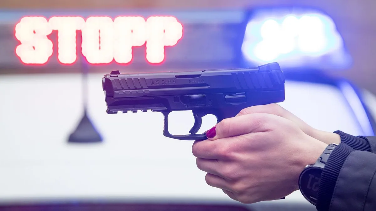 Vorfall am Niederrhein: Polizistin gibt Warnschüsse ab - Mann in Klinik eingewiesen