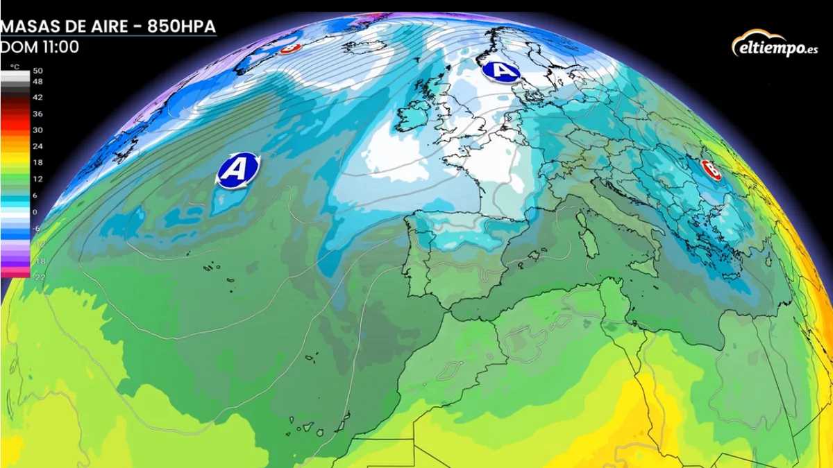 Los meteorólogos coinciden: llega un zarpazo de frío a España que dejará hasta 10 ºC menos en 24 horas