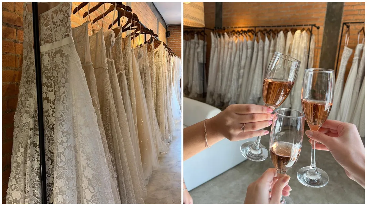 Vestidos atrasados, invasão a loja e produção paralisada: entenda crise em ateliê de vestidos de noiva em SP