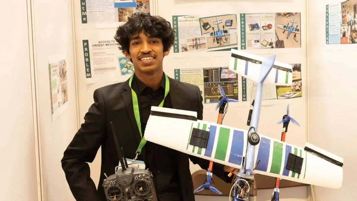 Meet Kanav Jain: Scottish student who built a low-cost autonomous aircraft to deliver medicines to remote communities