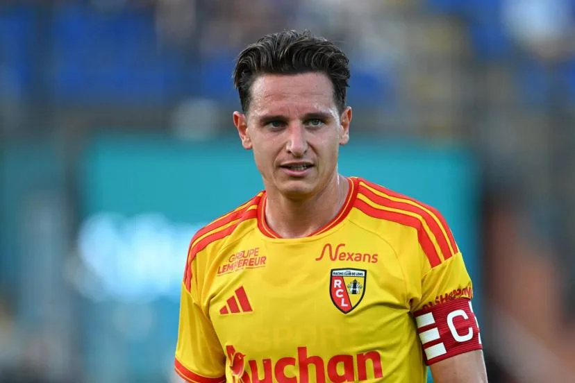 Florian Thauvin est bien le nouveau capitaine du RC Lens