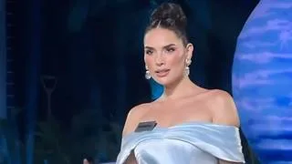 Mística Núñez impone elegancia en el reto de top model de Miss Mundo