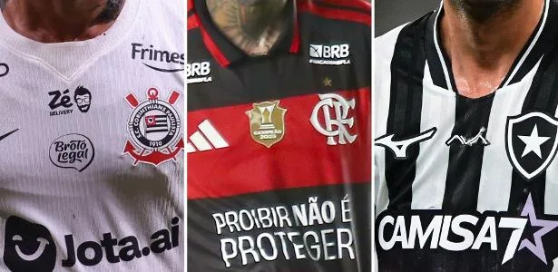 Protesto, sócio-torcedor e IA: como os times substituíram bets nas camisas