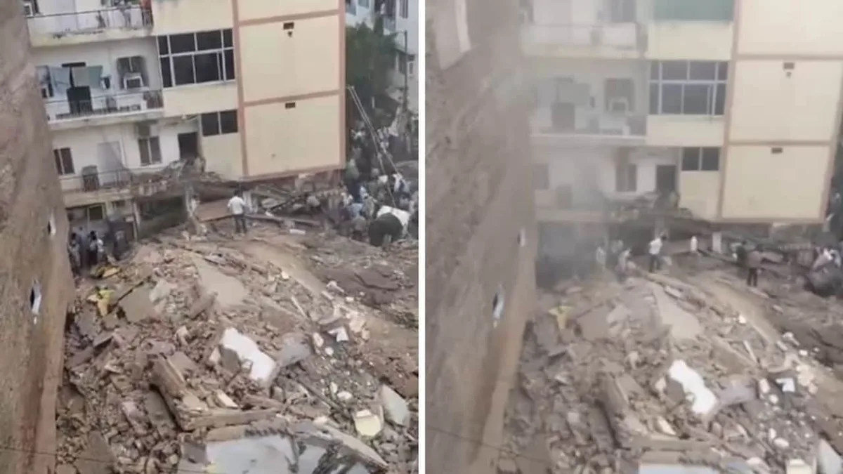 "Bachao...": Delhi Woman's Cry For Help As Students Get Trapped Under Rubble