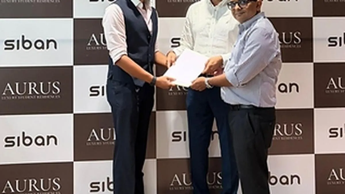 AURUS - Luxury Managed Residences Partners with SIBAN for One of India's Largest Managed Living Projects