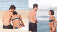 Com Marquezine, Shawn Mendes canta para crianças em aldeia angolana; veja