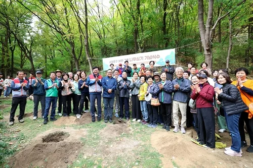 서대문구, 2030년까지 나무 30만그루 심어 생활권 녹색망 구축