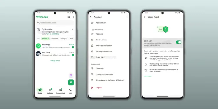 Scam Alert: WhatsApp testa recurso que pode avisar quando uma mensagem parece ser golpe