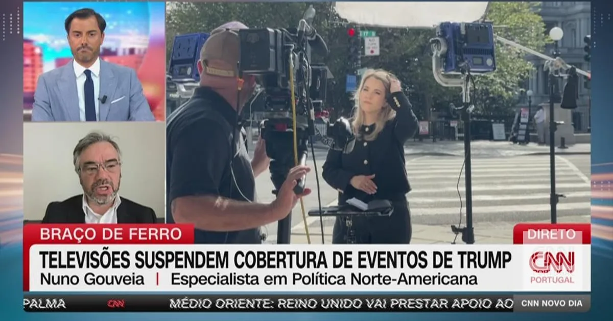 Suspensão mediática de Trumpo "poderia levar um futuro presidente democrata a controlar o acesso de jornalistas incómodos"