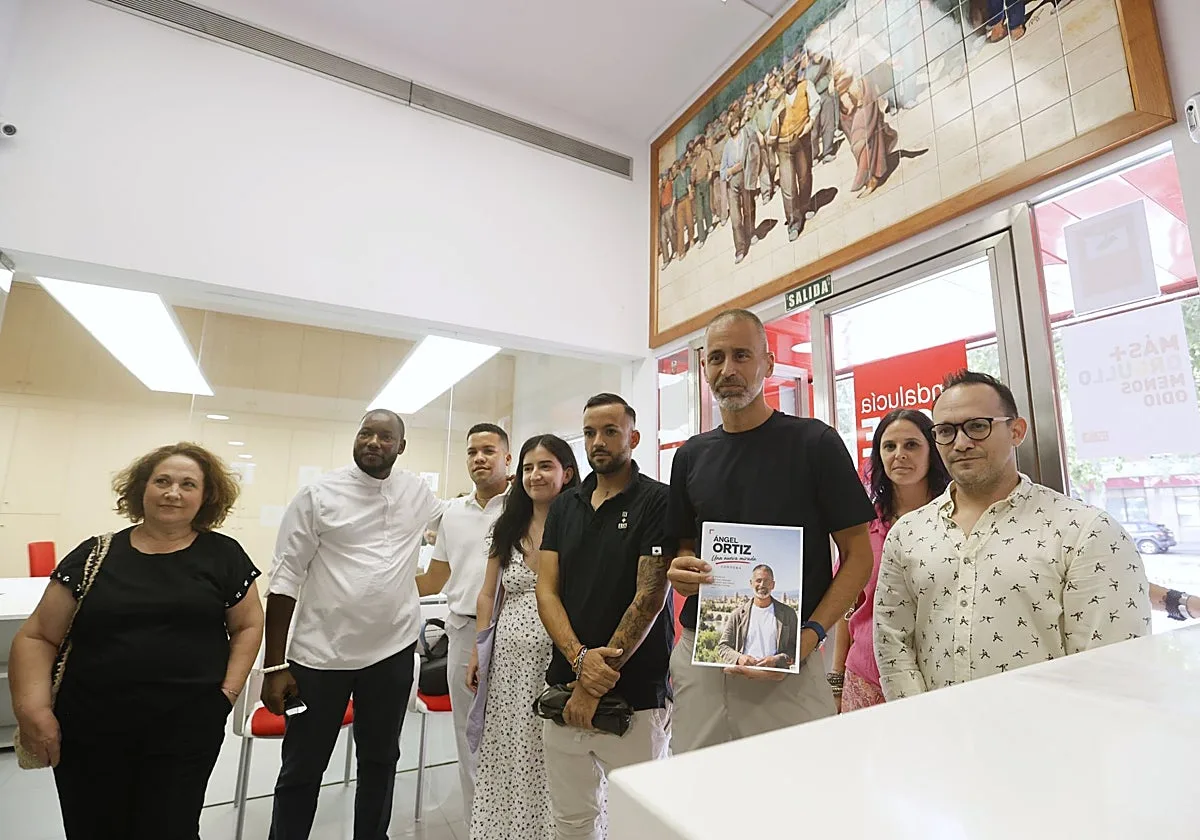 Ángel Ortiz, tercer aspirante a ser candidato del PSOE a la Alcaldía de Córdoba: «El trabajo se hace pisando la calle»