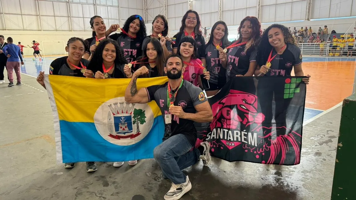 Com marca de 19 jogos sem perder, handebol do IFPA Santarém disputa regional dos JIF em Rondônia