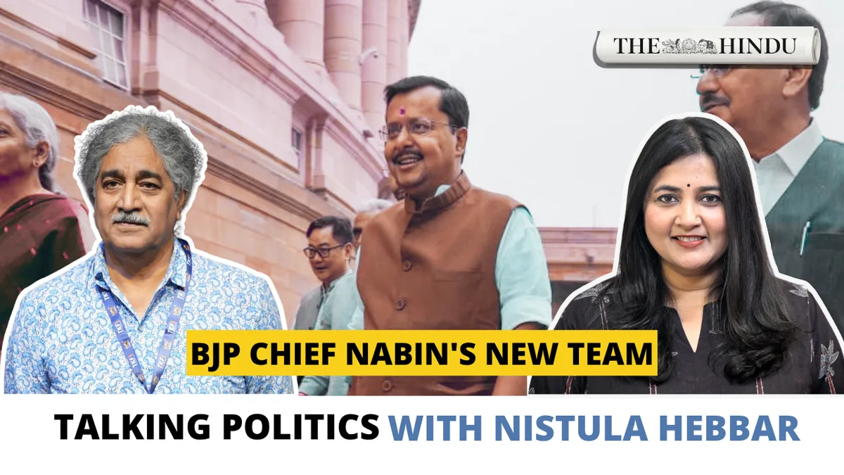 What can we expect from BJP chief Nitin Nabin’s new team? | Talking Politics with Nistula Hebbar