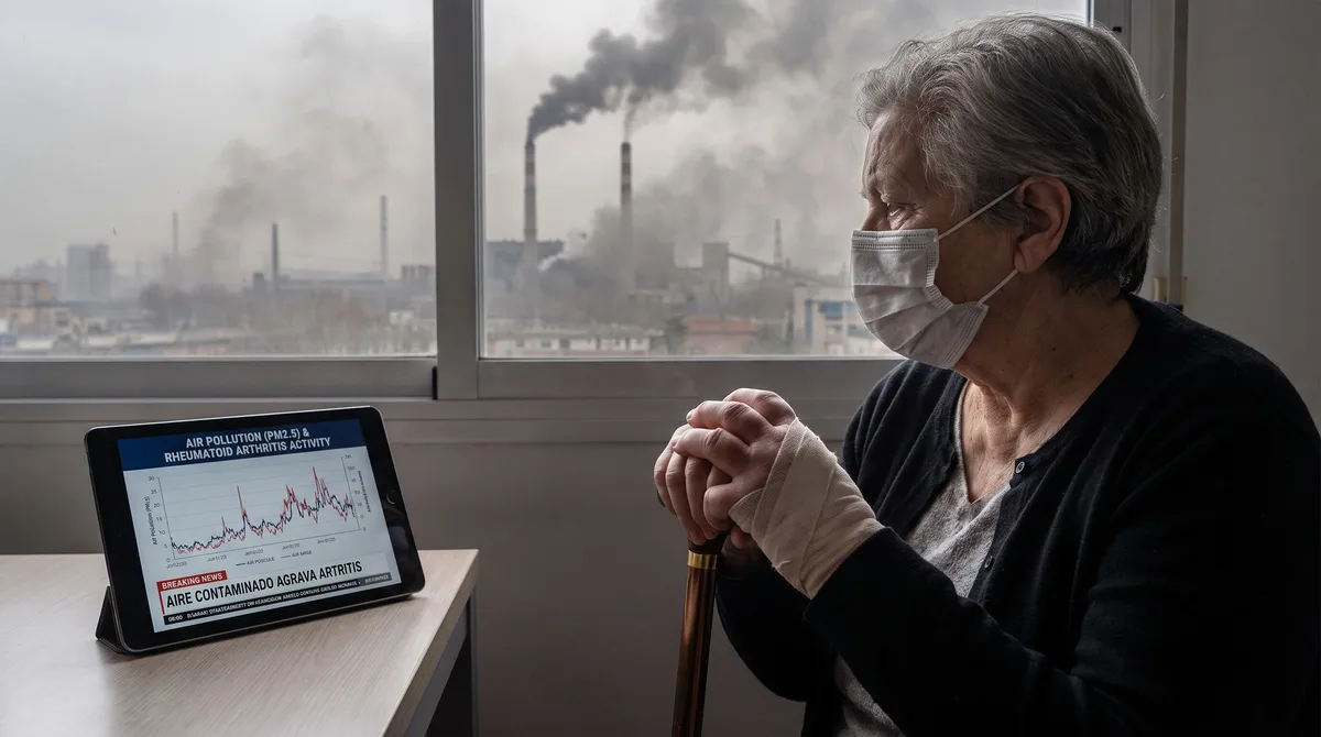 El aire contaminado no solo afecta a los pulmones: también podría agravar la artritis reumatoide