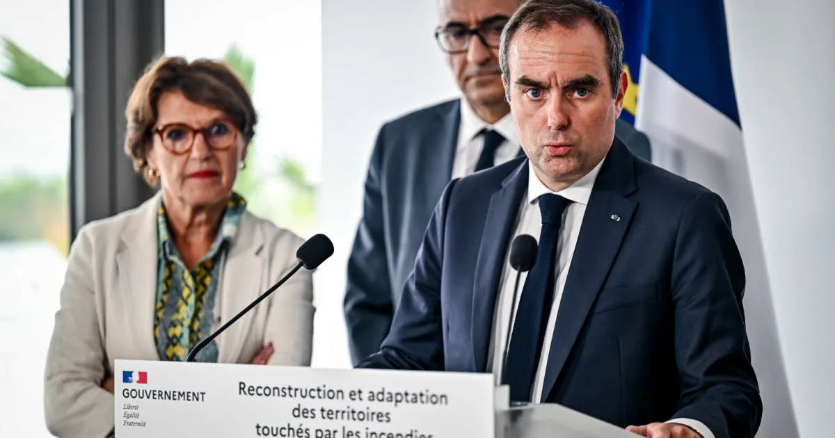 Politique. Incendies en Gironde et dans les Landes : ce qu'il faut retenir des annonces de Sébastien Lecornu