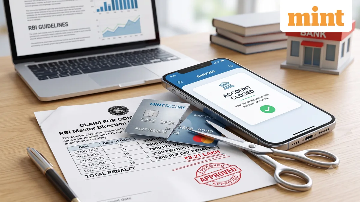 Bank delays credit card closure? Know your rights — Here's how to claim ₹500/day compensation