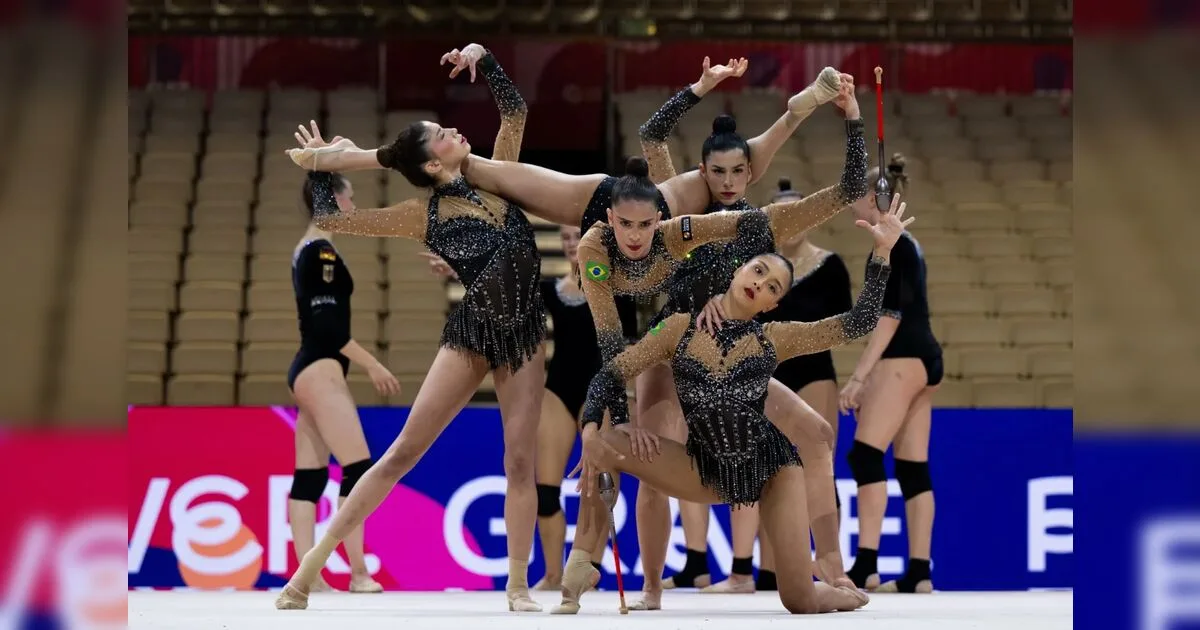 Brasil conquista medalha de bronze no Mundial de Ginástica Rítmica e garante vaga nas Olimpíadas 2028