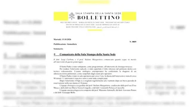 Papst Leo an Lungenkrebs erkrankt