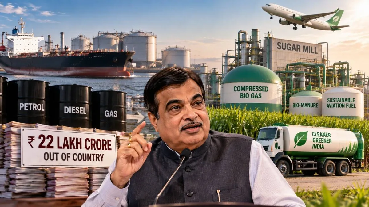 Gadkari urges sugar mills to make CBG; says Rs 22 lakh crore goes for fuel imports