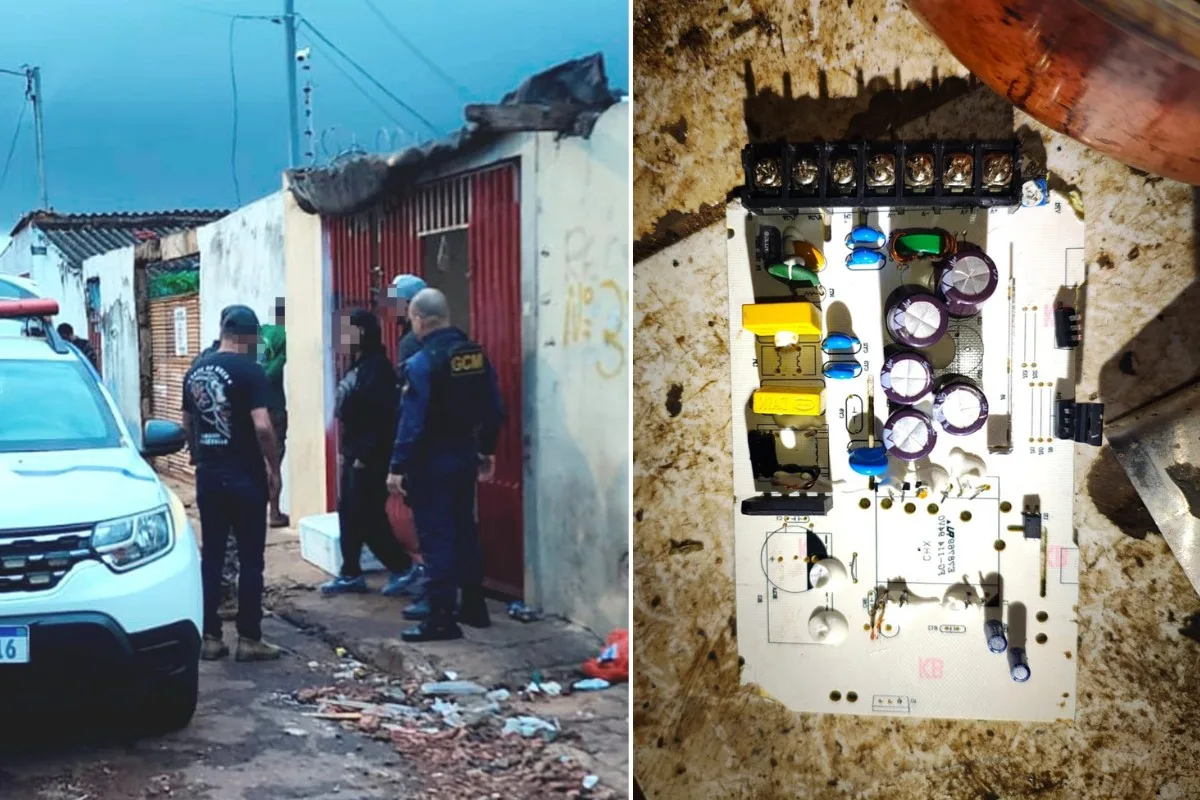 Após furtos de semáforos causarem caos no trânsito, homem é preso com peças em ferro-velho clandestino