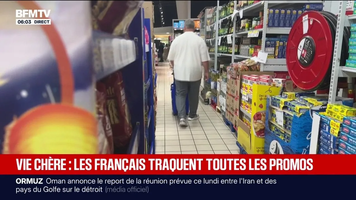 Pouvoir d'achat: les Français traquent les promotions