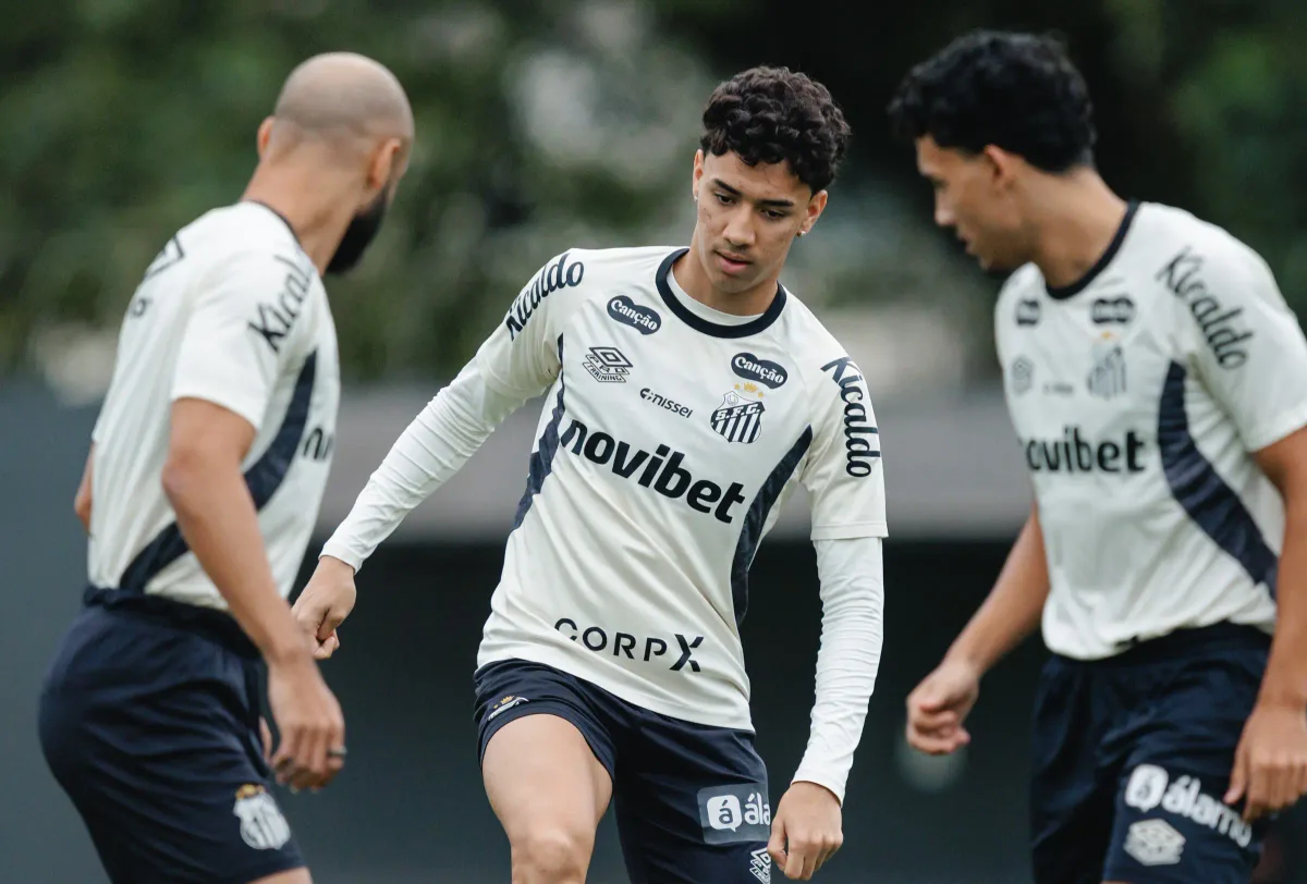 Com Neymar e titulares no regenerativo, Santos inicia preparação para pegar o Palmeiras