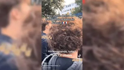 "Le 17 octobre, l'Italie sera comme la France" : sur TikTok, de jeunes Italiens s'inspirent des mobilisations françaises