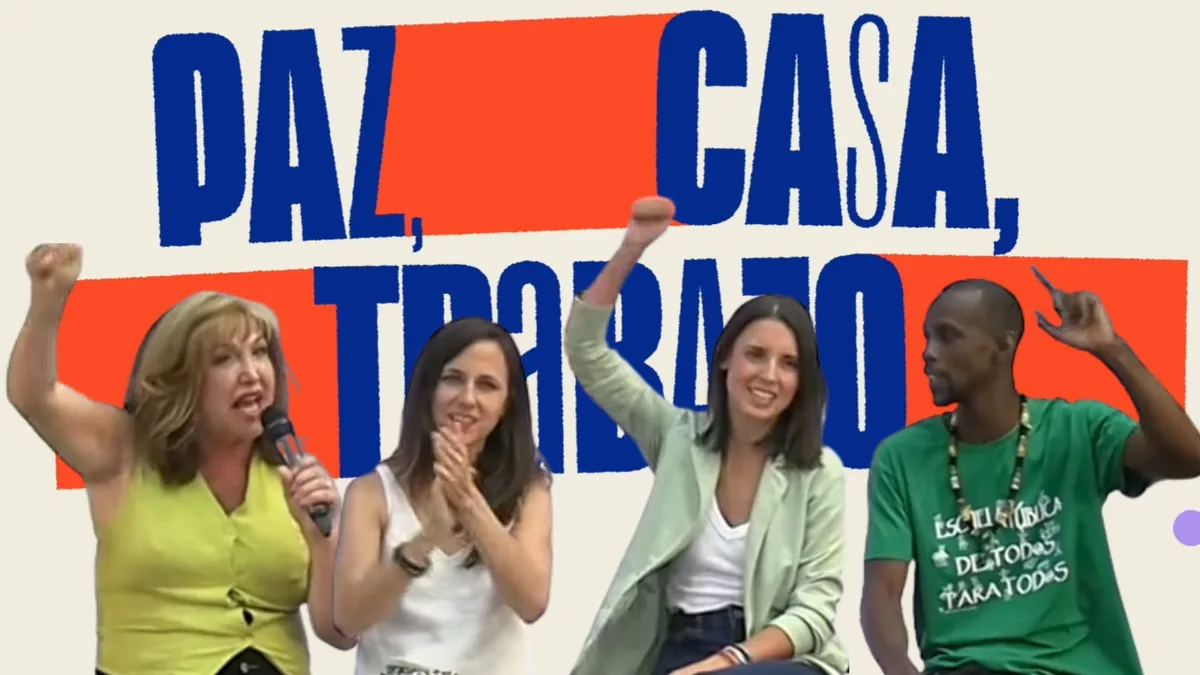 ‘Paz, casa, trabajo’: Irene Montero formaliza su candidatura a las generales al frente de Podemos y plantea unas primarias abiertas a “cualquier persona”