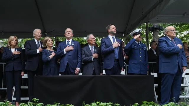 11. September 2001: Gedenken zum 25. Jahrestag des 9/11-Anschlags hat in New York begonnen