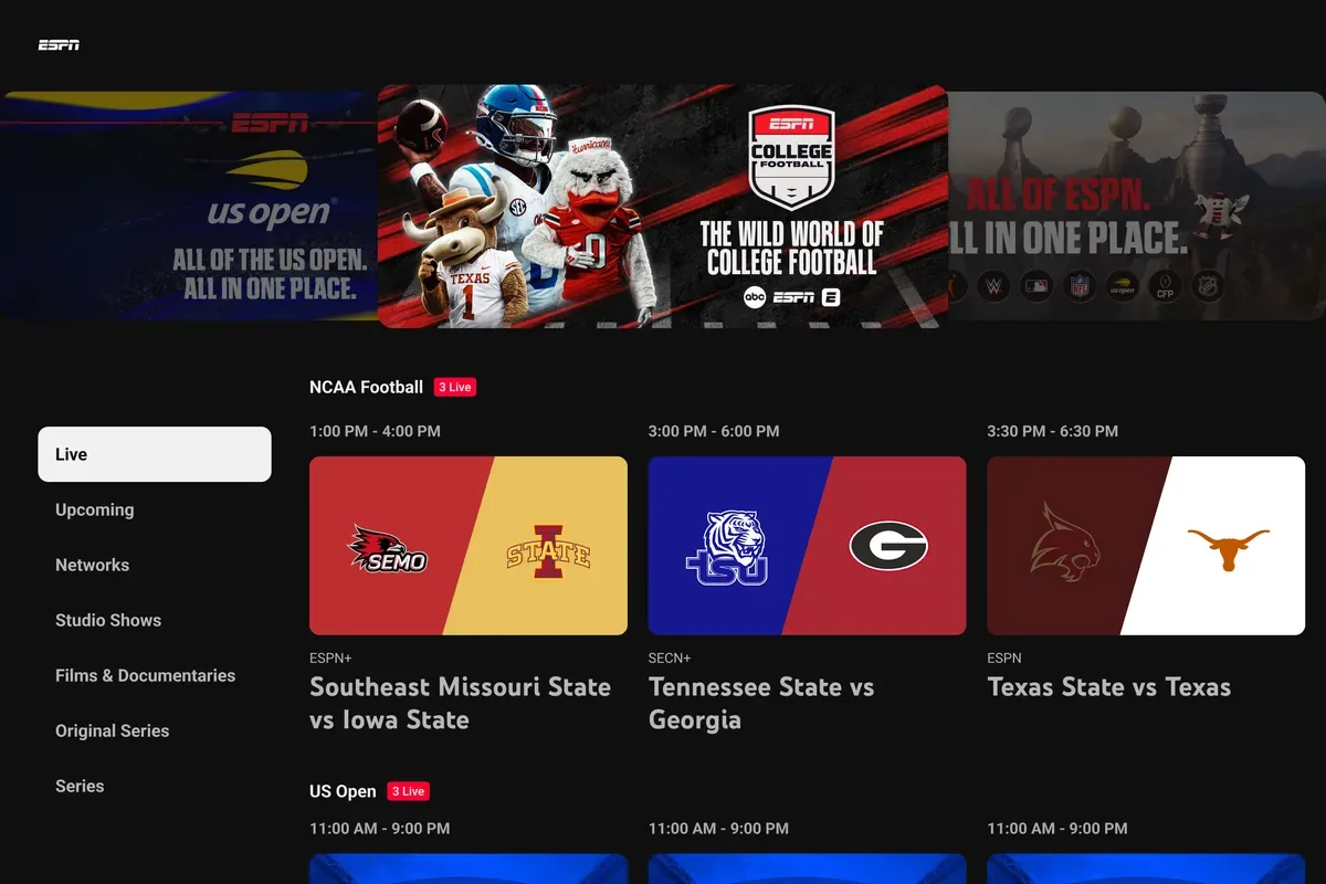 ESPN Unlimited Now Available on YouTube TV