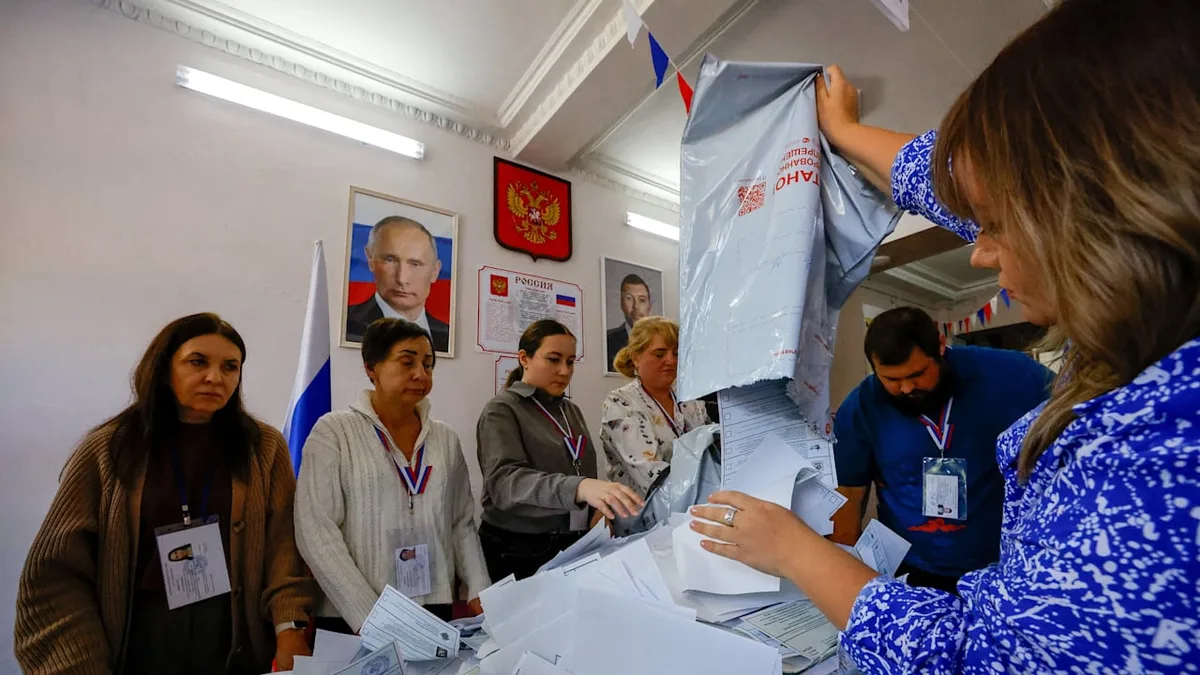 Eilmeldung - Putins Partei gewinnt Parlamentswahl