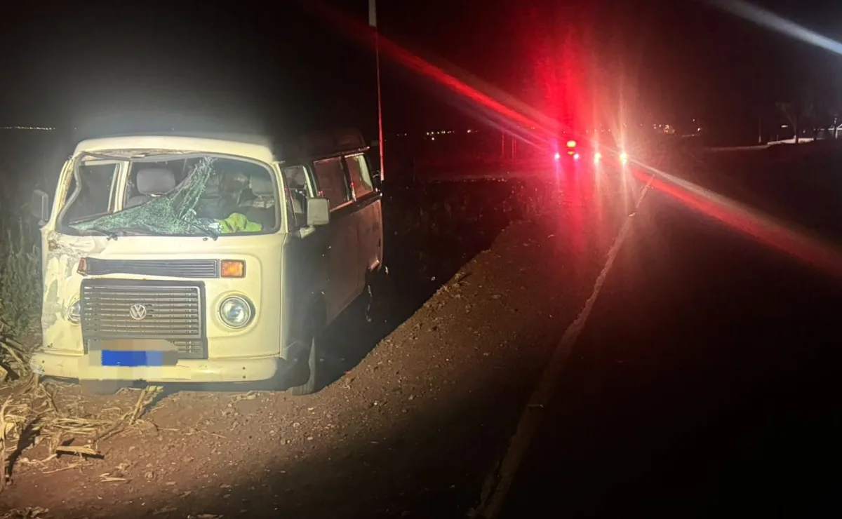 Ciclista morre após ser atingida por Kombi conduzida por idoso de 75 anos na PR-437