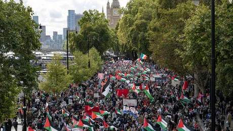 Thousands rally in London to halt UK arms sales to Israel (VIDEO)
