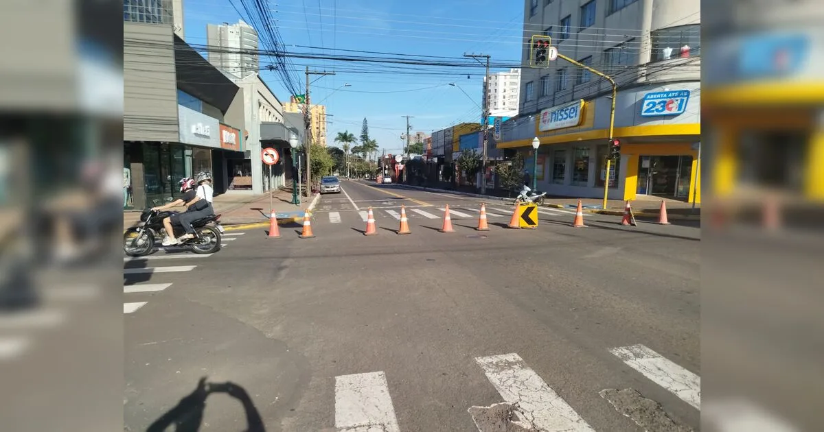 Obras de micropavimentação interditam ruas e avenidas em Apucarana neste domingo