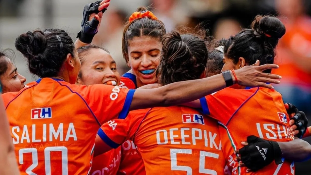 India Hammer South Africa 6-1 To Register Their Biggest Win In FIH Women's World Cup