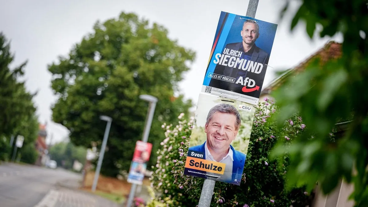 Sachsen-Anhalt: CDU-Bürgermeister ruft zur Wahl der AfD auf – und spendet 10.000 Euro