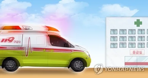 대형 견인차와 부딪힌 1t 화물차 전도…2명 다쳐