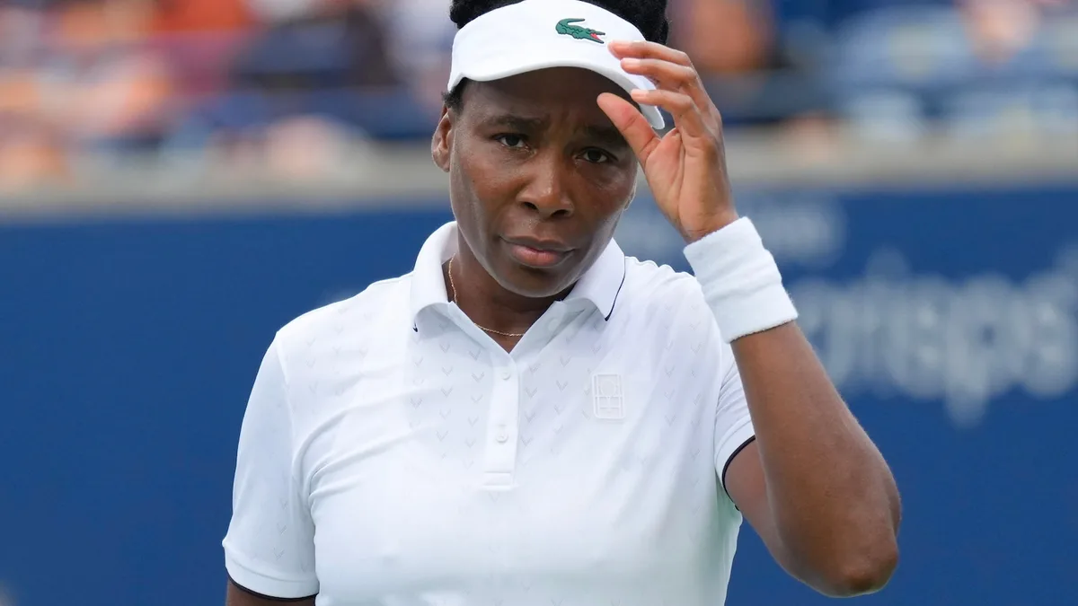 Venus Williams falls again at Cincinnati Open, singles skid hits 13 with 6-2, 6-2 loss to qualifier