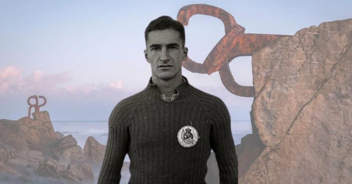 ¿Sabías que Eduardo Chillida fue futbolista? La desconocida historia detrás del escultor del 'Peine del Viento'