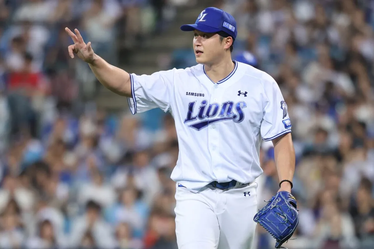 선두 삼성, 롯데 잡고 7연승...70승 선착