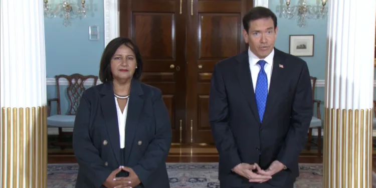Rubio tras reunión con Dinorah Figuera: «Esta es la mejor oportunidad de establecer una democracia en Venezuela»