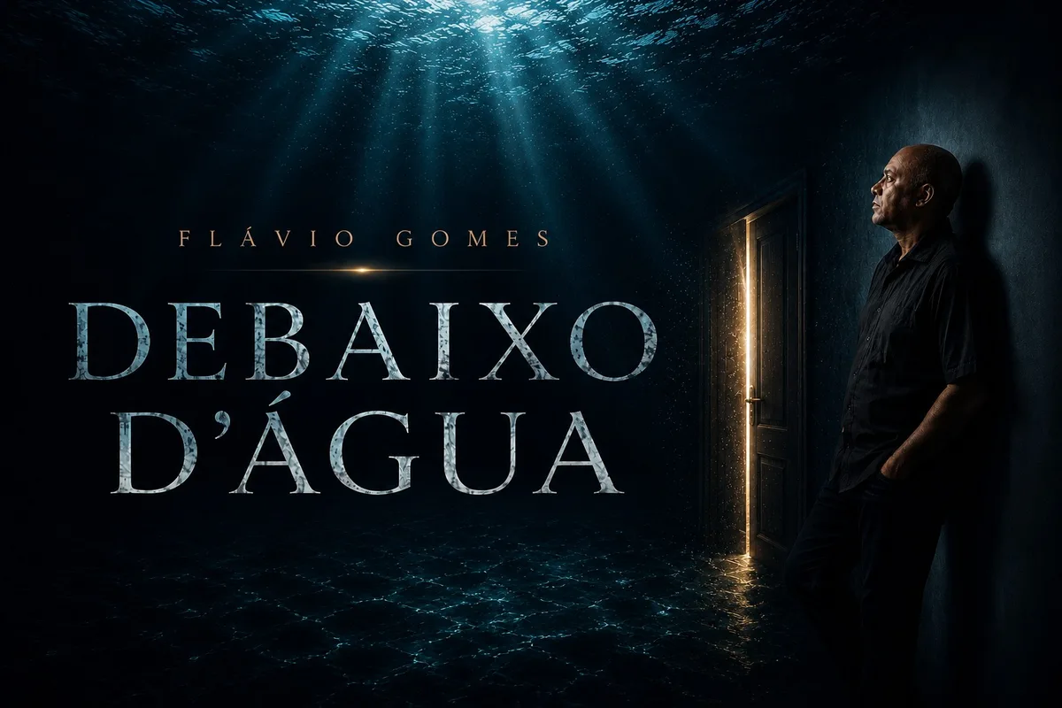 Após duas décadas, jornalista Flávio Gomes estreia na música com o single “Debaixo d’Água”