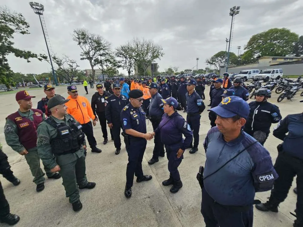 Más de 250 efectivos resguardan Maturín en despliegue de seguridad