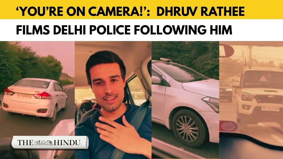Dhruv Rathee vs Delhi Police: Allegations of surveillance