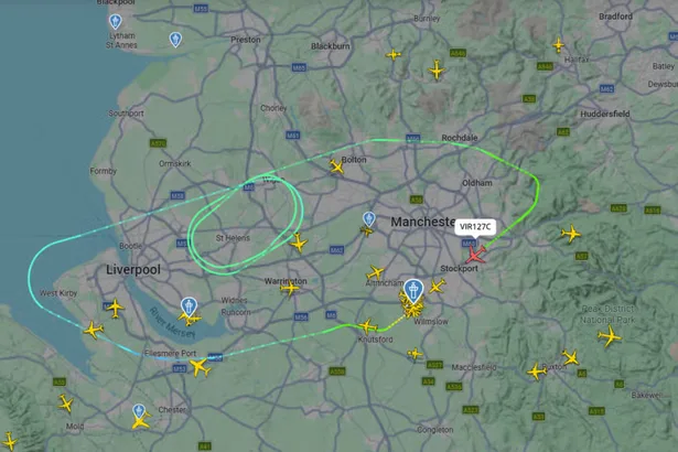 Virgin Atlantic flight in mid-air emergency moments after take-off at Manchester