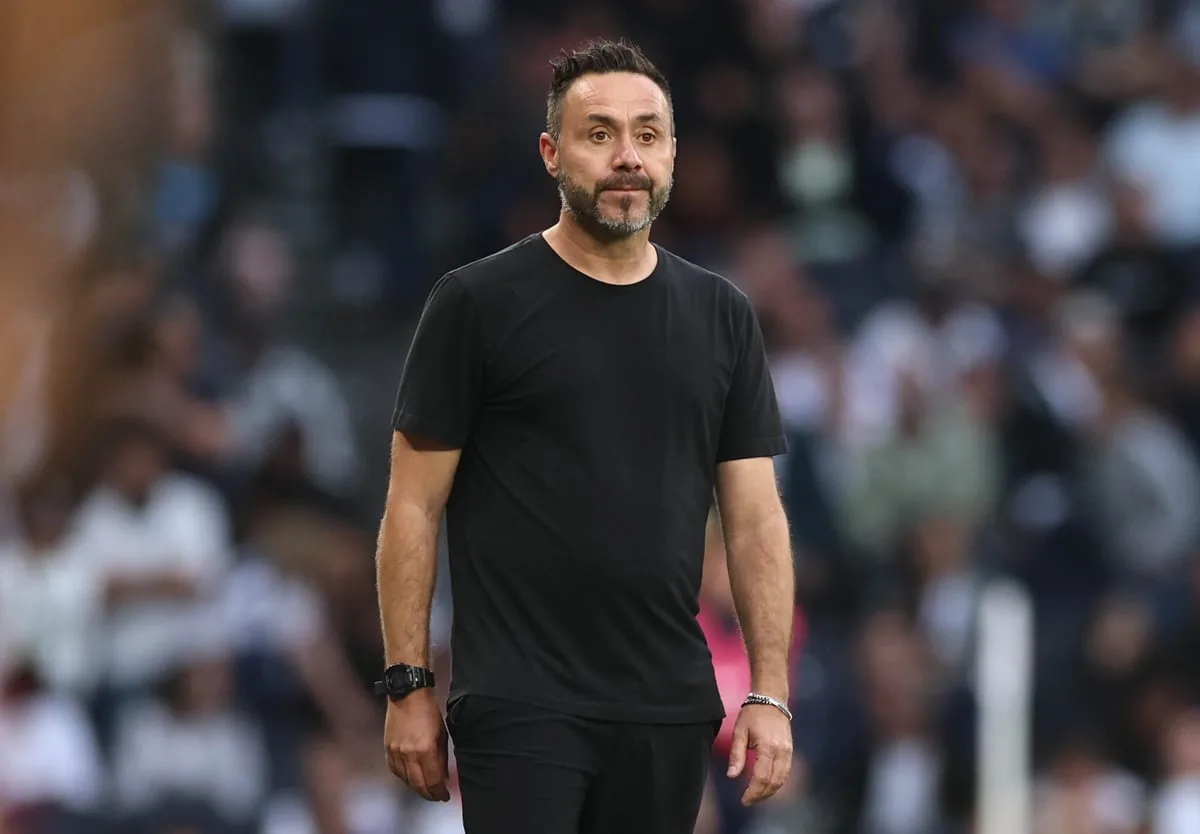 Spurs’ second-half collapse shows the size of De Zerbi’s task