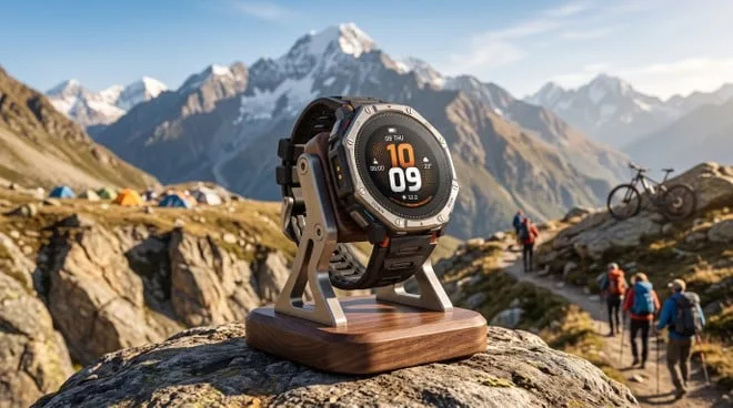 Amazfit T-Rex Dual Solar estreia no mercado global com titânio e 180 dias de bateria