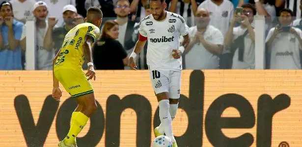Com Neymar, Santos fica no empate com Mirassol em duelo direto contra o Z4
